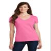 Port & Company Fan Favorite V-Neck Tee (LPC450V) Pink, 4XL view 1