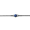 SAS Southland Archery Supply Aluminum Peep Sight for Archery Compound Bow - 2/Pack (Blue, 3/16 in) view 2