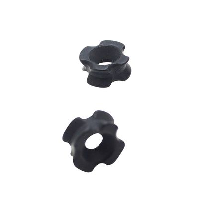 Southland Archery Supply SAS Aluminum Peep Sight for Archery Compound Bow - 2/Pack (Black, 3/16 in)