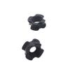 Southland Archery Supply SAS Aluminum Peep Sight for Archery Compound Bow - 2/Pack (Black, 3/16 in) view 1