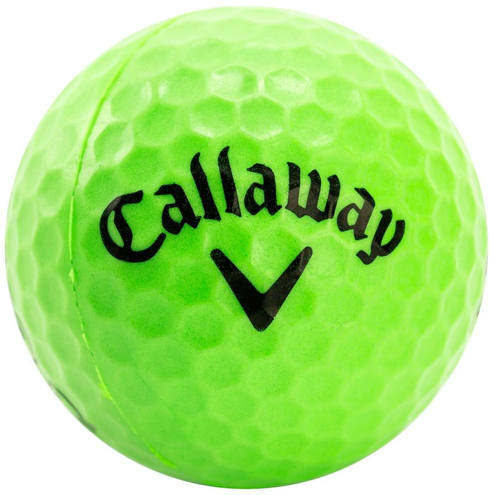 Callaway 070021500050 Practice Balls, Lime, 9 Pack