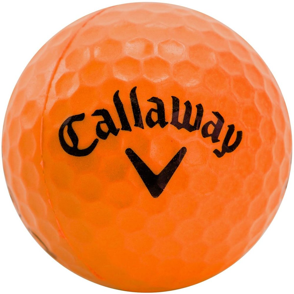 Callaway 070021500052 Practice Ball, HX, 9 Pieces, Orange