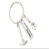 DistinctlyIvy Grandpa Personalized Keychain - Mechanic Gift - Father's Day New Daddy Birthday - Tool Hammer Wrench - 1 x 1/4 Inch Rectangle Bar - DGR-1INBAR view 1
