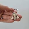 DistinctlyIvy Grandpa Personalized Keychain - Mechanic Gift - Father's Day New Daddy Birthday - Tool Hammer Wrench - 1 x 1/4 Inch Rectangle Bar - DGR-1INBAR view 2
