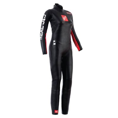 Rocket Science Sports Real J&J Wetsuit Women's Long Sleeve MAGLOCK Reverse Zipper - Black - M