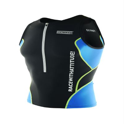 Rocket Science Sports Elite Racer Men's Top Speedy - Black/Blue -XXL