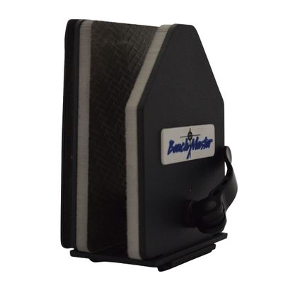 BenchMaster Single Gun Ready Rack Mini, Holds 1 Pistol, Adjustable Secure Gun Holder, Kydex & High-Density Foam, No Metal, Lightweight, Sturdy, Concealed Handgun Storage, Made in USA
