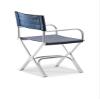 FORMA MARINE Boat Chair Blue Vinyl Padded Deck Folding High-End Aluminum Furniture ASTRON A6000VB view 4