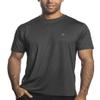 Arctic Cool Mens Crew Neck Cooling T-Shirt  Sweat-Activated Moisture Wicking Performance Tee for Hot Weather, Outdoor Work & Training, Storm Grey, L view 1