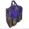 "E-Z Roll" 20 Inch Tree Camouflage Duffle Bag/Outdoor/Sports/Gym/Travel Bag in 5 Colors (Purple Trim) view 3