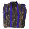 "E-Z Roll" 20 Inch Tree Camouflage Duffle Bag/Outdoor/Sports/Gym/Travel Bag in 5 Colors (Purple Trim) view 4