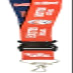 NCAA Houston Cougars Two-Tone Lanyard, Red/Blue, One Size
