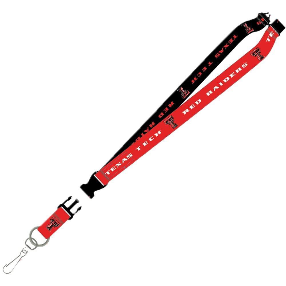 Pro Specialties Group NCAA Texas Tech Red Raiders Two-Tone Lanyard, Red, One Size, IncLS0256694