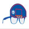 Rico Industries NBA Philadelphia 76ers Novelty Tailgating Sunglasses view 1