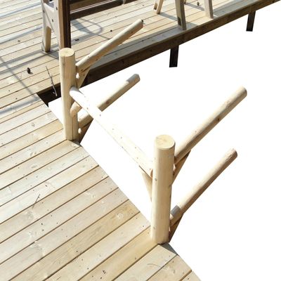 2-Place Dock-Mounted Kayaks/SUP Log Racks, Freestanding Outdoor Kayak Storage, SUP Paddle Board Rack, Surf Stands, Kayak Rack for Dock Equipment, Surfboard Holder, Outdoor Log Racks - Unfinished