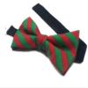 Christmas Bowties-newborn to Adults (Large-12 Year Olds or Older, Red and Green Stripes) view 3