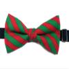 Christmas Bowties-newborn to Adults (Large-12 Year Olds or Older, Red and Green Stripes) view 4