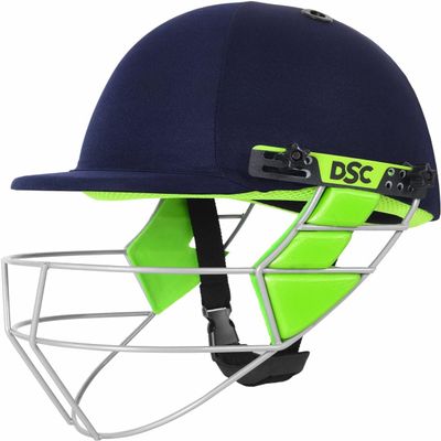 DSC Vizor Cricket Helmet Large (Navy)