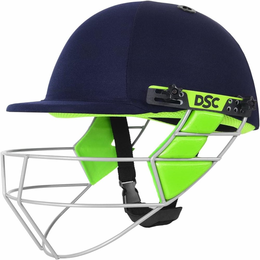 DSC Vizor Cricket Helmet Large (Navy)