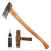 1844 Helko Werk Germany Traditional Saxon - Made in Germany Heavy Duty Splitting Axe for Chopping Firewood and Splitting Logs - Heavy Wood Splitting Axe, Head 6-1/4 lbs, Handle 31 in. (Saxon) #13588 view 1