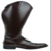 Hispar Mens Man Victory Leather English Field Boots Horse Back Riding Equestrian - Brown 8 Plus Calf view 3