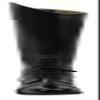 Hispar Mens Man Victory Leather English Field Boots Horse Back Riding Equestrian - Black 7 Wide Calf view 2