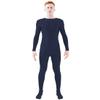 Ensnovo Adult Spandex One Piece Unitard Full Body Suit Costume Navy Blue, XL view 1