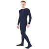 Ensnovo Adult Spandex One Piece Unitard Full Body Suit Costume Navy Blue, XL view 2