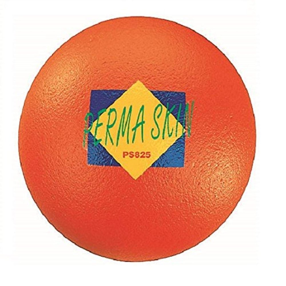 Martin Sports Perma-Skin Foam Ball, 8.25" Diameter - Orange
