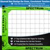 Park & Sun Sports Spectrum Classic: Adjustable Professional Outdoor Volleyball Net System, Green Net - Ideal for Beach, Grass, and Backyard Games - Durable, Easy Setup, Anti-Sag, Portable view 2