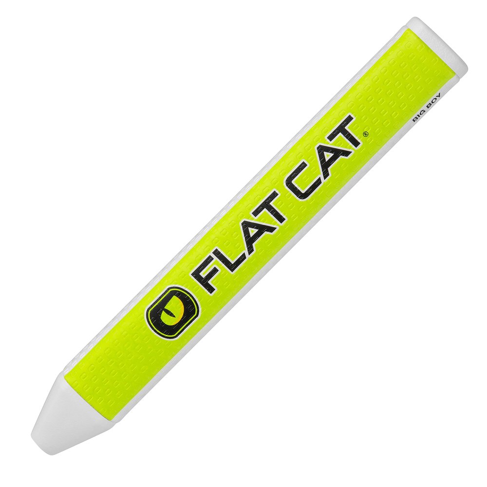FLAT CAT Original Big Boy Golf Putter Grips  1.68" H x 1.26" W x 12.2" L, 1.68 Diameter, Lightweight 100g  Improve Putting Consistency and Accuracy
