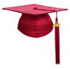 Newrara Unisex Shiny Kindergarten Graduation Gown Cap with Tassel (27, Maroon) view 2