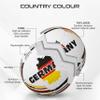 Nivia Country Colour Molded Germany Football | Color: Multicolour | Size: 5 | Machine Stitched | Rubberized Moulded | 12 Panel | Waterproof | Soccer Ball view 3