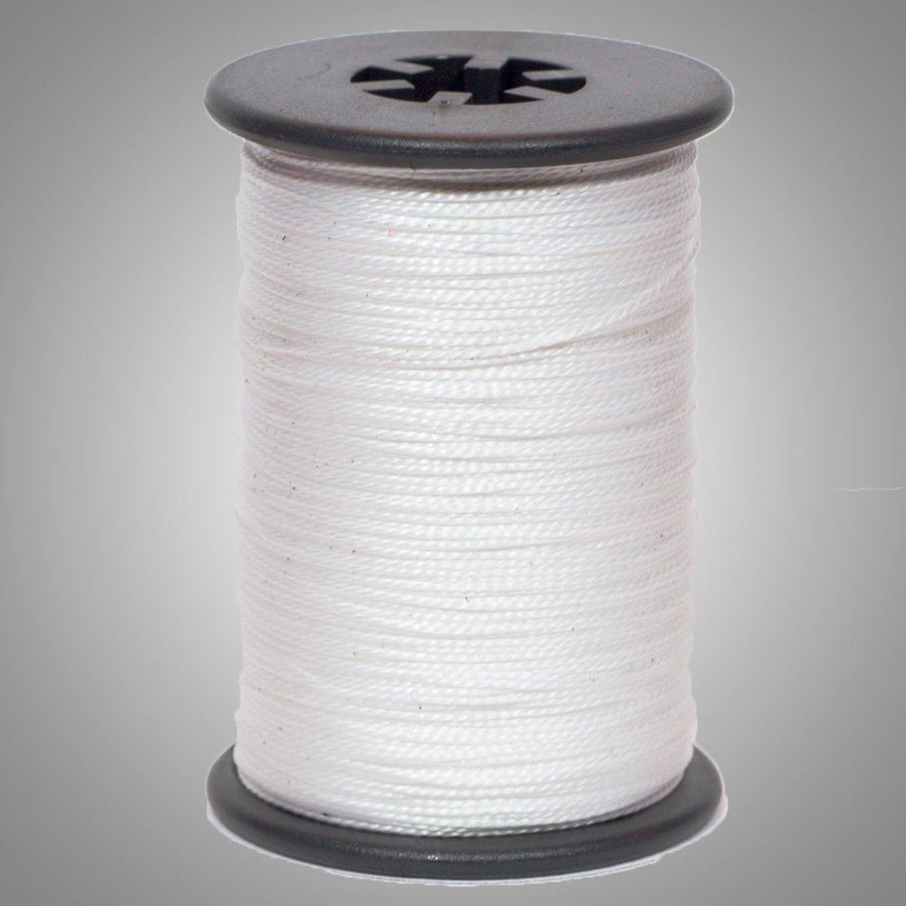 60X Custom Strings White/Clear BCY .014" Braided Spectra Serving Material Spool Bow String