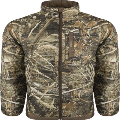 Drake Waterfowl MST Camo Synthetic Down Two-Tone Pac Jacket Realtree Max-5 Two-Tone 2Xlarge