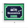 Team Sports America NFL Seattle Seahawks Embossed Outdoor-Safe Mat - 30" W x 18" H Durable Non Slip Floormat for Football Fans view 3