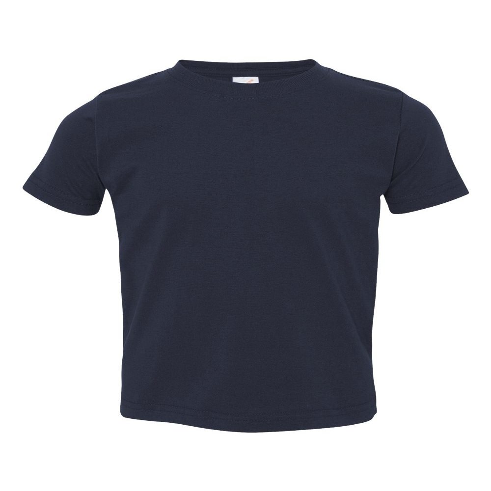 100% Cotton Toddler Fine Jersey T Shirt- Over 30 Colors Offered by Little Cutie Boutique