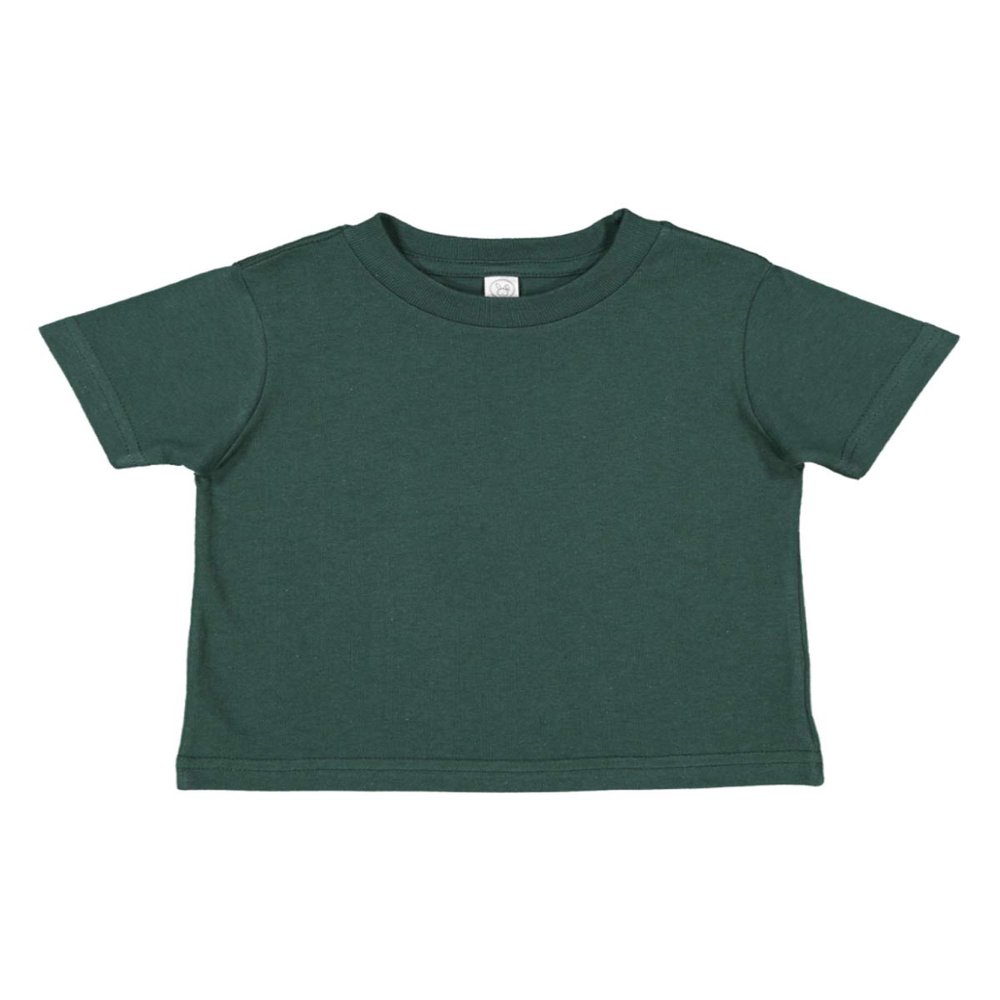 100% Cotton Toddler Fine Jersey T Shirt- Over 30 Colors offered by Little Cutie Boutique