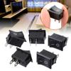 10x SPST ON/Off Black Rocker Rectangular 12V DC/5A 10A/125V AC Switch Car/Boat view 2