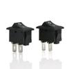 10x SPST ON/Off Black Rocker Rectangular 12V DC/5A 10A/125V AC Switch Car/Boat view 4