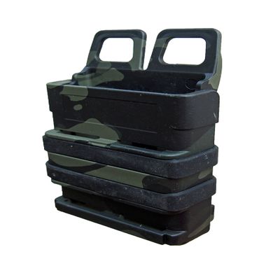 DLP Tactical 223 Rigid Magazine Pouch MOLLE Mount CP Black 5.56/.223 M4 Mag