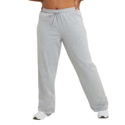 Champion Plus-size Plus-size Jersey Pant Pants, -oxford gray, 1X