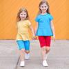 Made in USA Baby Girls Long Underwear Bike Shorts in 100% Cotton for Play, School, Dance, and Under Dresses, Hot Pink 9/12m view 3