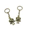 10 Pieces Fashion Jewelry Keyring Keychain Door Car Key Tag Ring Chain Supplier Supply Wholesale Bulk Lots Z5YQ2 Hollow Robot view 1