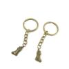 4044 Charms 50 Pieces Fashion Jewelry Keyring Keychain Door Car Key Tag Ring Chain Supplier Supply Wholesale Bulk Lots K5JQ9 Xmas Socks view 1