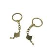 4044 Charms 70 Pieces Fashion Jewelry Keyring Keychain Door Car Key Tag Ring Chain Z1DO1 Nail Manicure Toolkit view 1