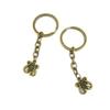 40 Pieces Fashion Jewelry Keyring Keychain Door Car Key Tag Ring Chain Supplier Supply Wholesale Bulk Lots W2CA8 Harp view 1
