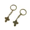20 Pieces Fashion Jewelry Keyring Keychain Door Car Key Tag Ring Chain Supplier Supply Wholesale Bulk Lots Z1TL4 Latin Cross view 1