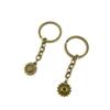 30 Pieces Fashion Jewelry Keyring Keychain Door Car Key Tag Ring Chain Supplier Supply Wholesale Bulk Lots A4IQ7 Sunflower view 1
