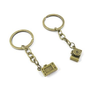 4044 Charms 20 Pieces Fashion Jewelry Keyring Keychain Door Car Key Tag Ring Chain Supplier Supply Wholesale Bulk Lots V2DD6 Camera